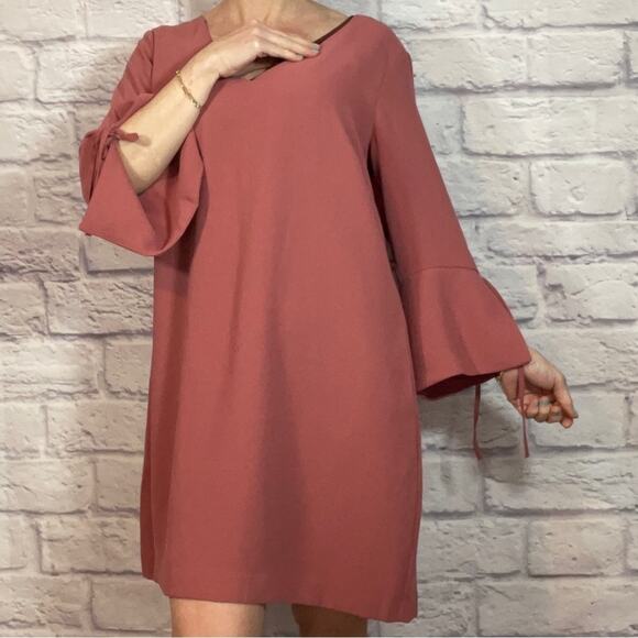 H&M rose/mauve shift dress - Picture 1 of 8